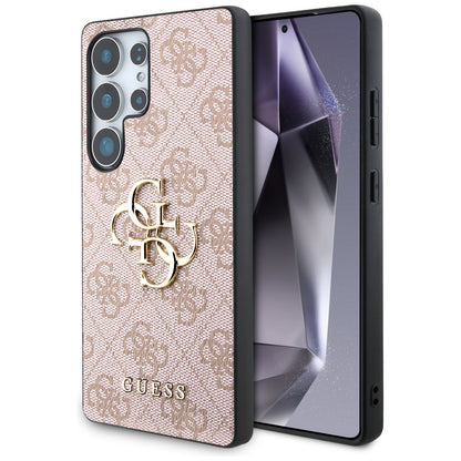 Deksel for Samsung Galaxy S25 Ultra S938, Guess, 4G Big Logo, Rosa