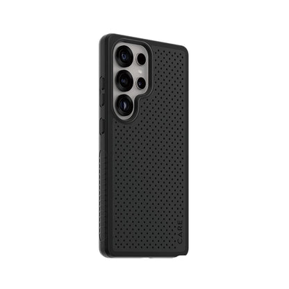Deksel for Samsung Galaxy S25 Ultra S938, PanzerGlass, Care Feature Heat Beat, Svart