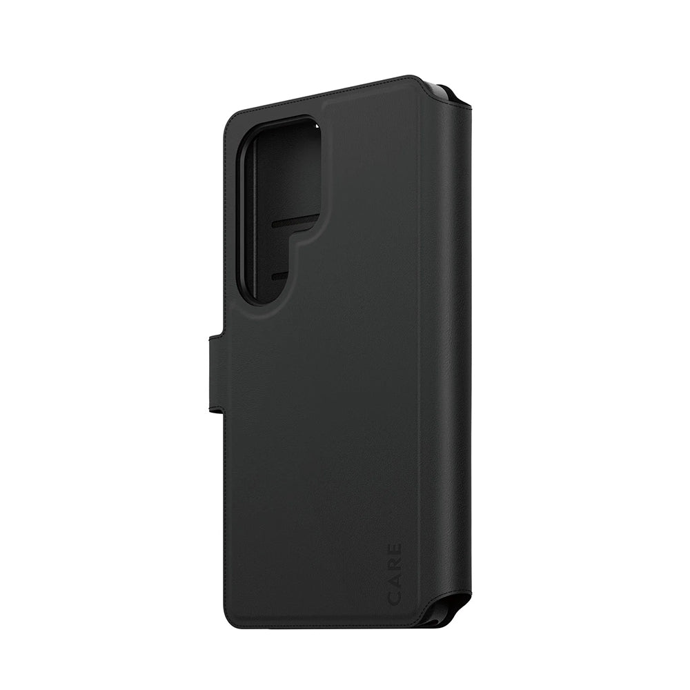 Deksel for Samsung Galaxy S25 Ultra S938, PanzerGlass, Care Feature Tango Two-in-One, Svart