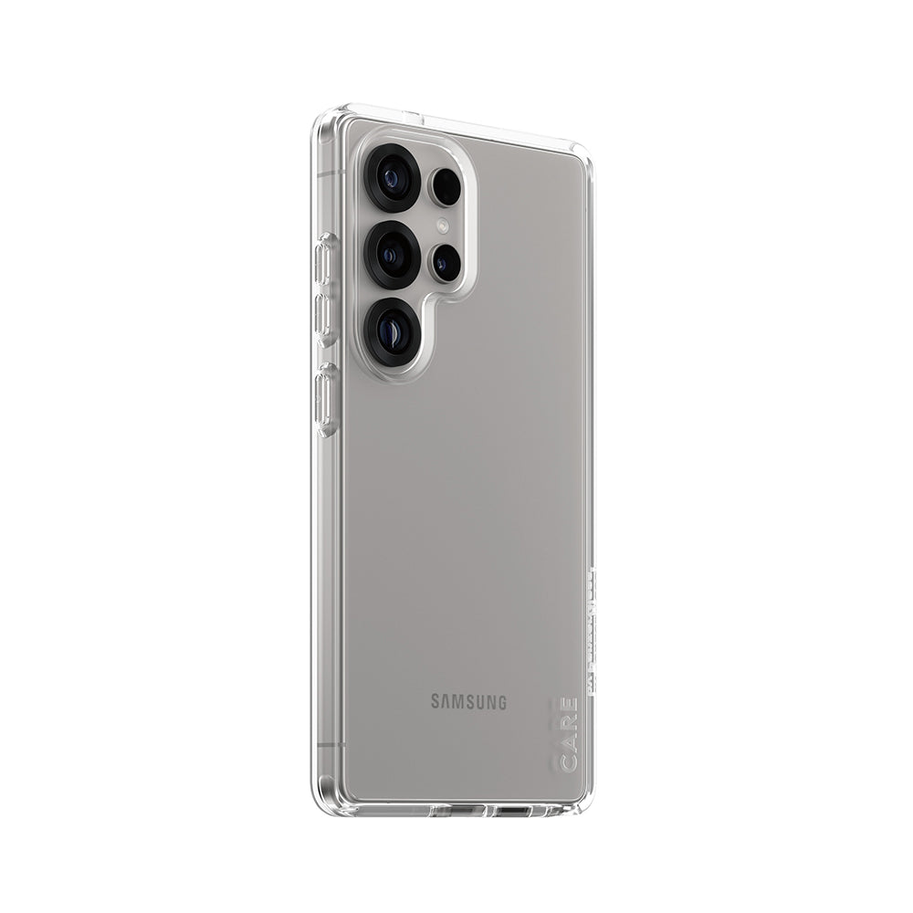 Deksel for Samsung Galaxy S25 Ultra S938, PanzerGlass, Care Urban Combat, Gjennomsiktig
