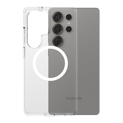 Deksel for Samsung Galaxy S25 Ultra S938, PanzerGlass, Care Urban Combat, Transparent Hvit