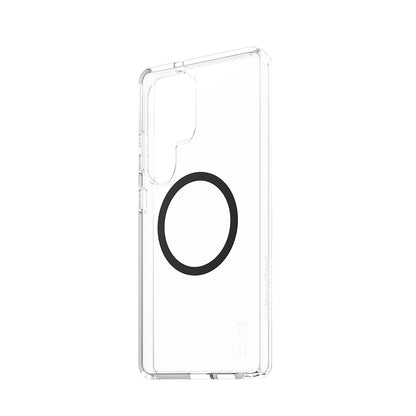 Deksel for Samsung Galaxy S25 Ultra S938, PanzerGlass, Care Urban Combat, Svart Gjennomsiktig