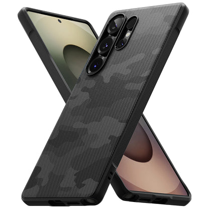 Deksel for Samsung Galaxy S25 Ultra S938, Ringke, Onyx Design, Camouflage