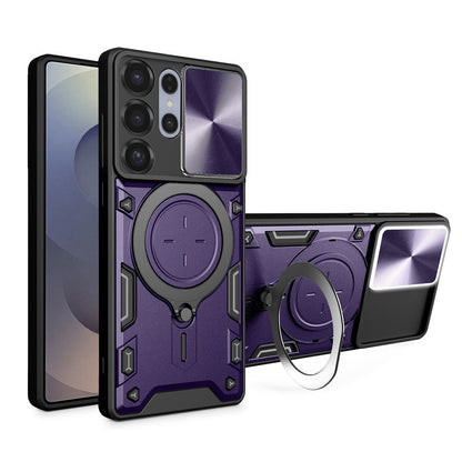 Deksel til Samsung Galaxy S25 Ultra S938, Techsuit, CamGuard Pro, Lilla