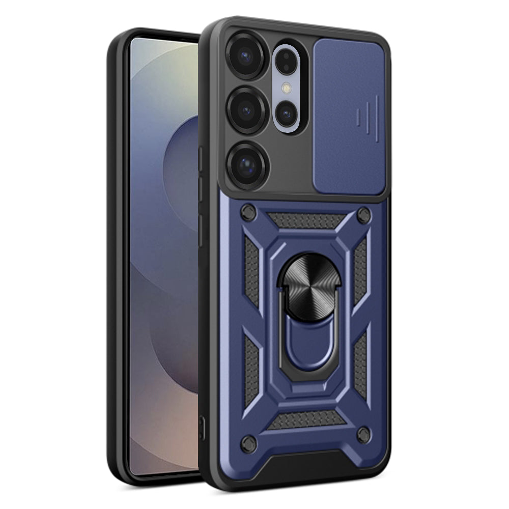 Deksel til Samsung Galaxy S25 Ultra S938, Techsuit, CamShield, Blå