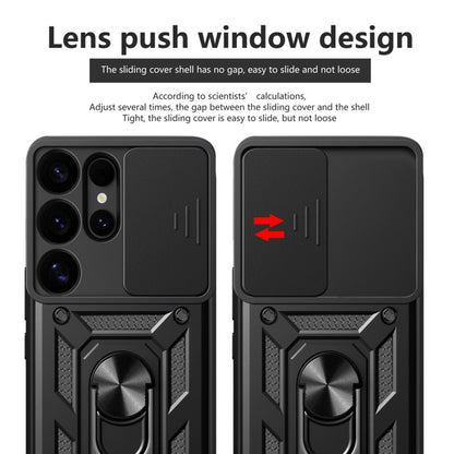 Deksel til Samsung Galaxy S25 Ultra S938, Techsuit, CamShield, Blå