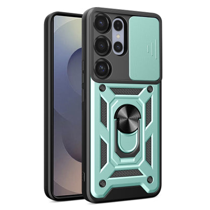 Deksel til Samsung Galaxy S25 Ultra S938, Techsuit, CamShield, Grønn