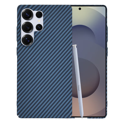 Deksel for Samsung Galaxy S25 Ultra S938, Techsuit, Carbonite FiberShell, Turkis