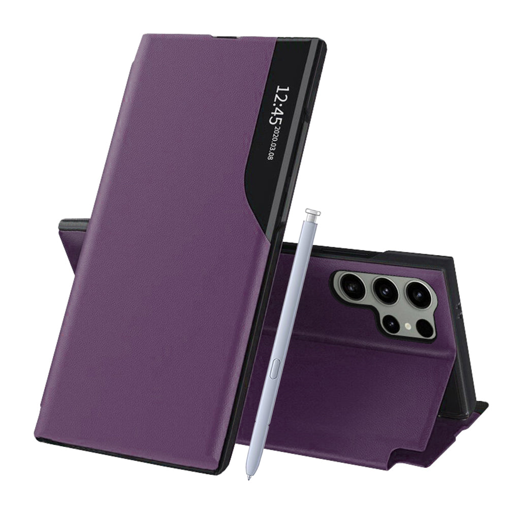 Deksel til Samsung Galaxy S25 Ultra S938, Techsuit, eFold, Lilla