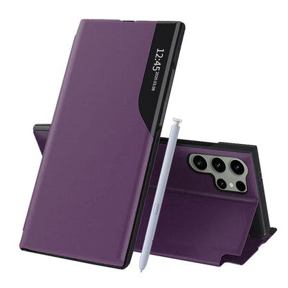 Deksel til Samsung Galaxy S25 Ultra S938, Techsuit, eFold, Lilla