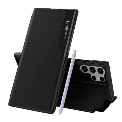 Deksel for Samsung Galaxy S25 Ultra S938, Techsuit, eFold, Svart