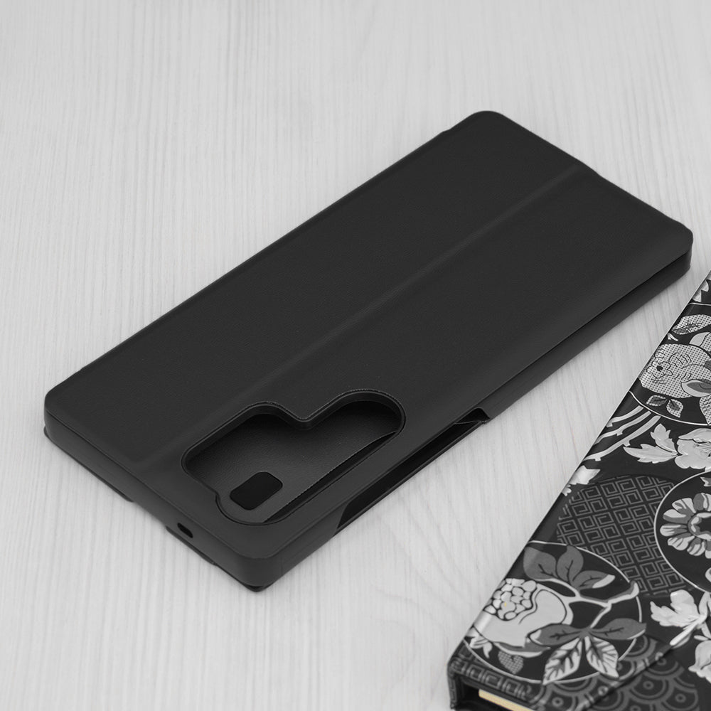 Deksel for Samsung Galaxy S25 Ultra S938, Techsuit, eFold, Svart