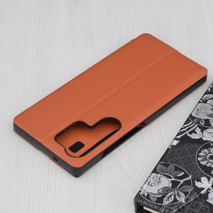 Deksel til Samsung Galaxy S25 Ultra S938, Techsuit, eFold, Oransje