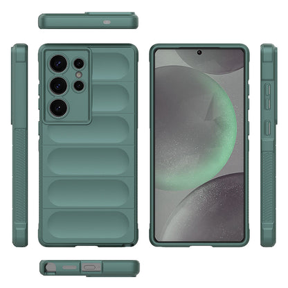 Deksel for Samsung Galaxy S25 Ultra S938, Techsuit, Magic Shield, Svart