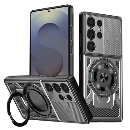 Deksel for Samsung Galaxy S25 Ultra S938, Techsuit, RuggedCam, Grå