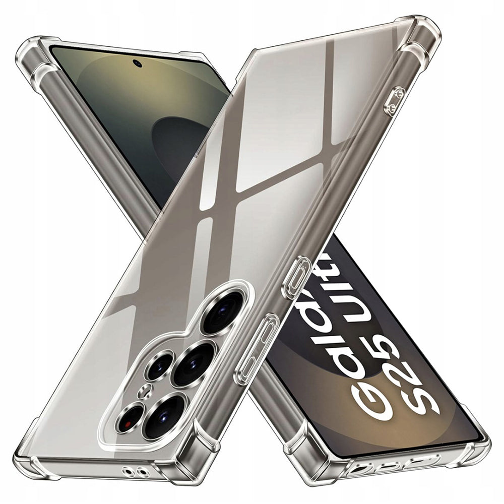 Deksel til Samsung Galaxy S25 Ultra S938, Techsuit, Støtsikker Klar, Transparent