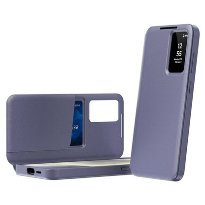Deksel for Samsung Galaxy S25 Ultra S938, Techsuit, SmartView, Lilla