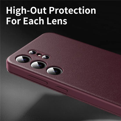 Deksel for Samsung Galaxy S25 Ultra S938, Techsuit, SmartView, Rød