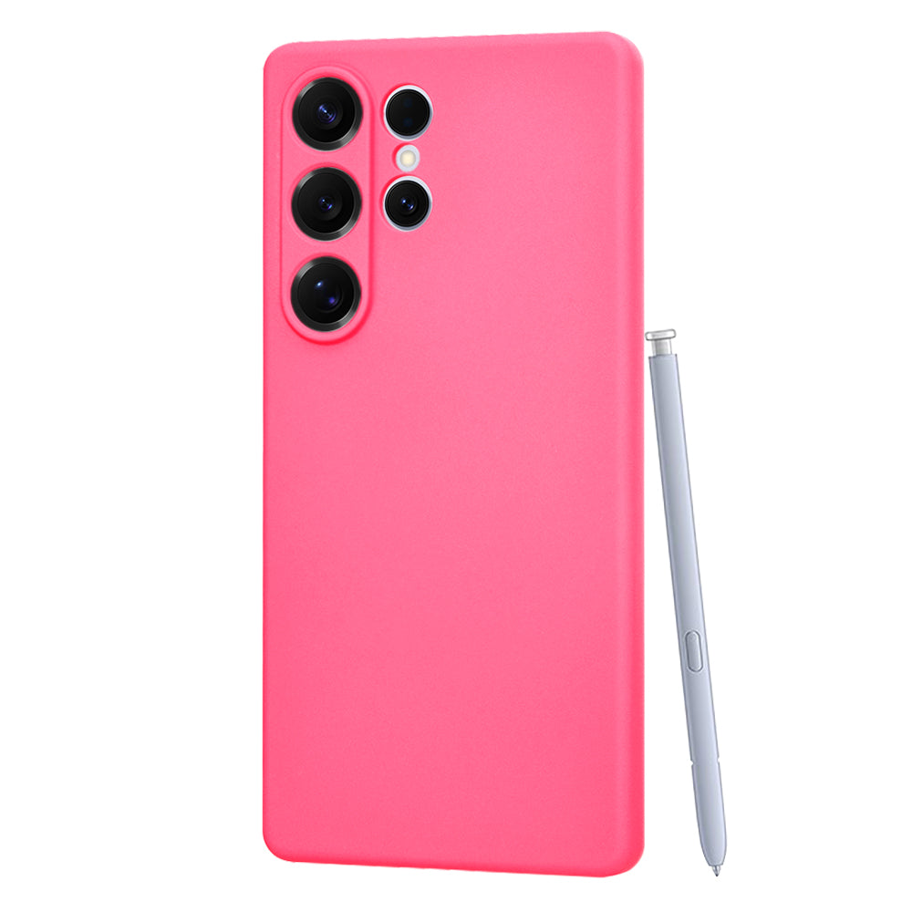 Deksel til Samsung Galaxy S25 Ultra S938, Techsuit, SoftFlex, Mørk Rosa