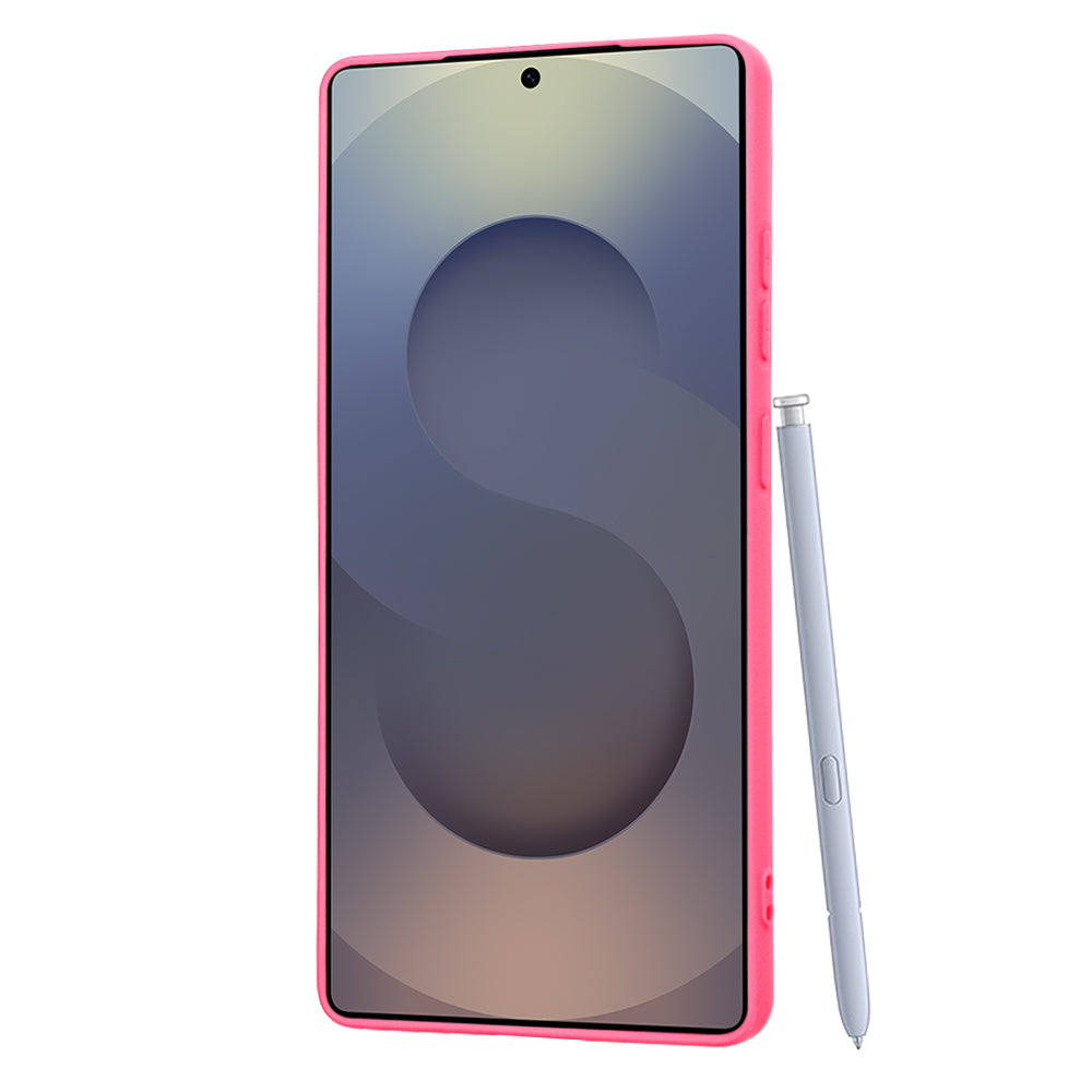 Deksel til Samsung Galaxy S25 Ultra S938, Techsuit, SoftFlex, Mørk Rosa
