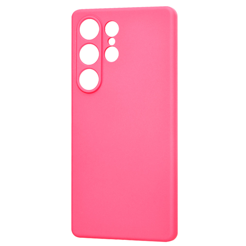 Deksel til Samsung Galaxy S25 Ultra S938, Techsuit, SoftFlex, Mørk Rosa