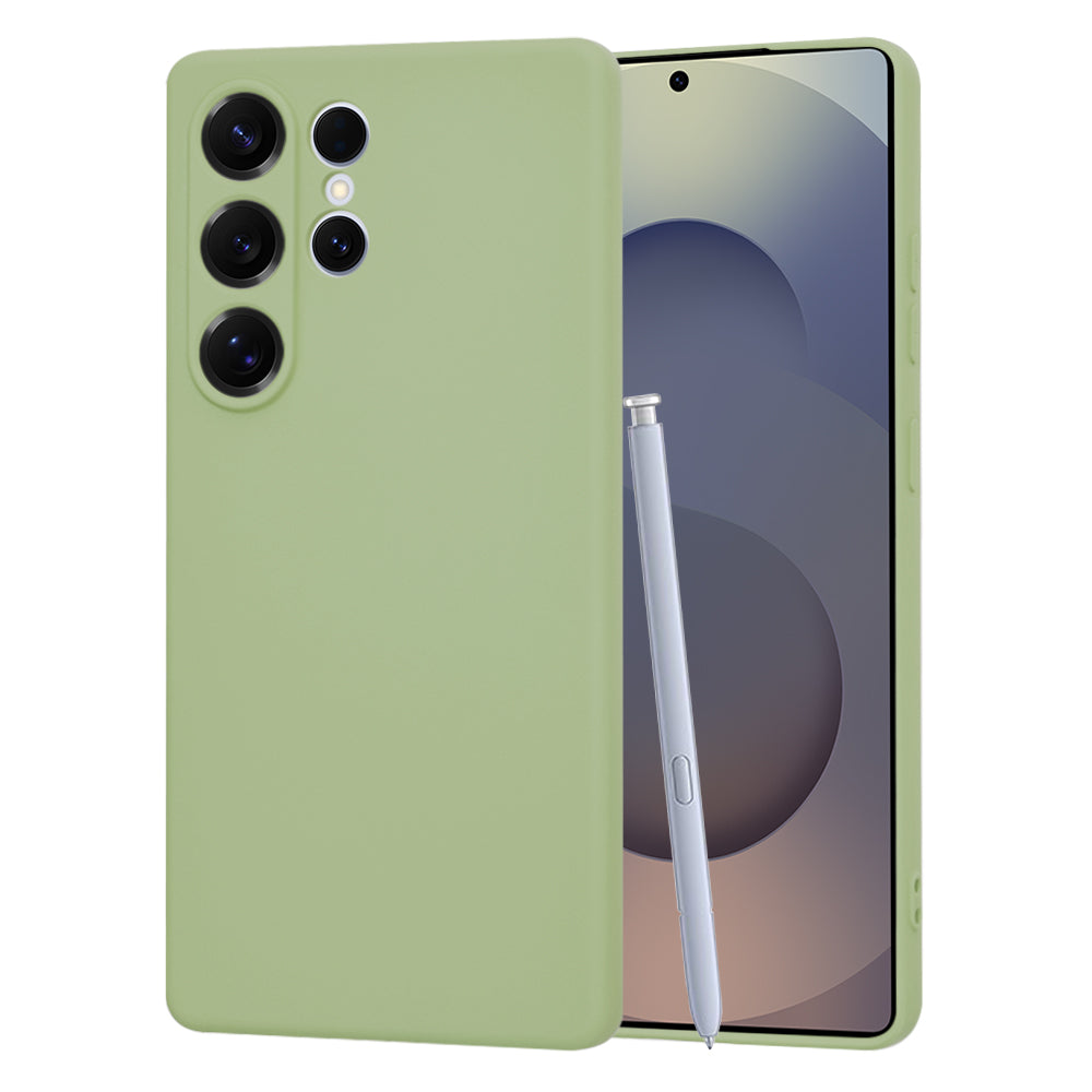 Deksel til Samsung Galaxy S25 Ultra S938, Techsuit, SoftFlex, Matcha