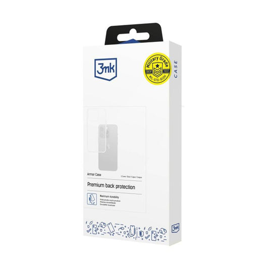 Deksel for Samsung Galaxy S26, 3MK, Armor, Gjennomsiktig