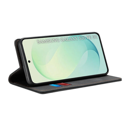 Deksel for Samsung Galaxy S26 FE / S25 FE, Techsuit, Confy, Svart
