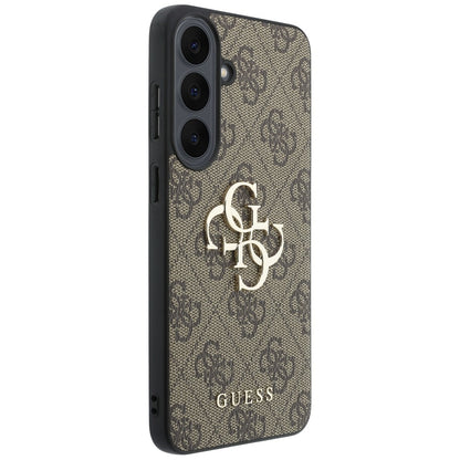 Deksel til Samsung Galaxy S26 FE S741, Guess, 4G Metalllogo, Brun