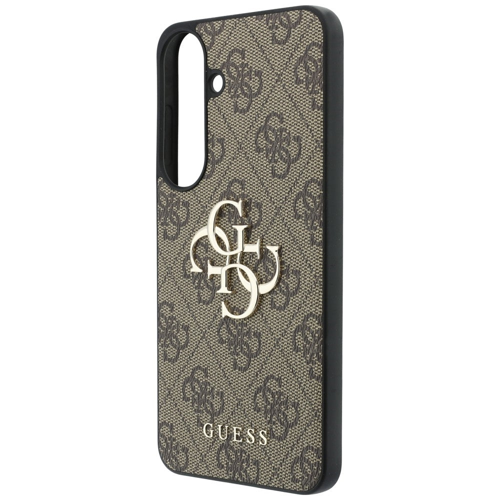Deksel til Samsung Galaxy S26 FE S741, Guess, 4G Metalllogo, Brun