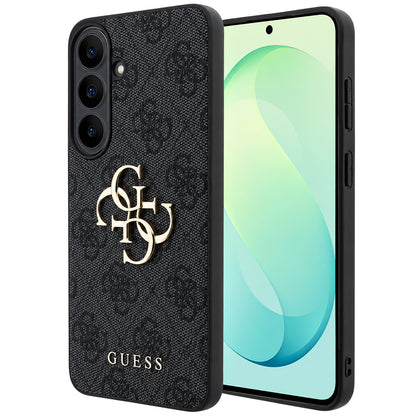 Deksel for Samsung Galaxy S26 FE S741, Guess, 4G Metalllogo, Svart