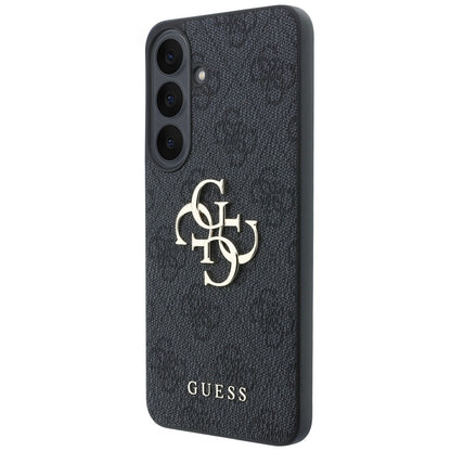 Deksel for Samsung Galaxy S26 FE S741, Guess, 4G Metalllogo, Svart