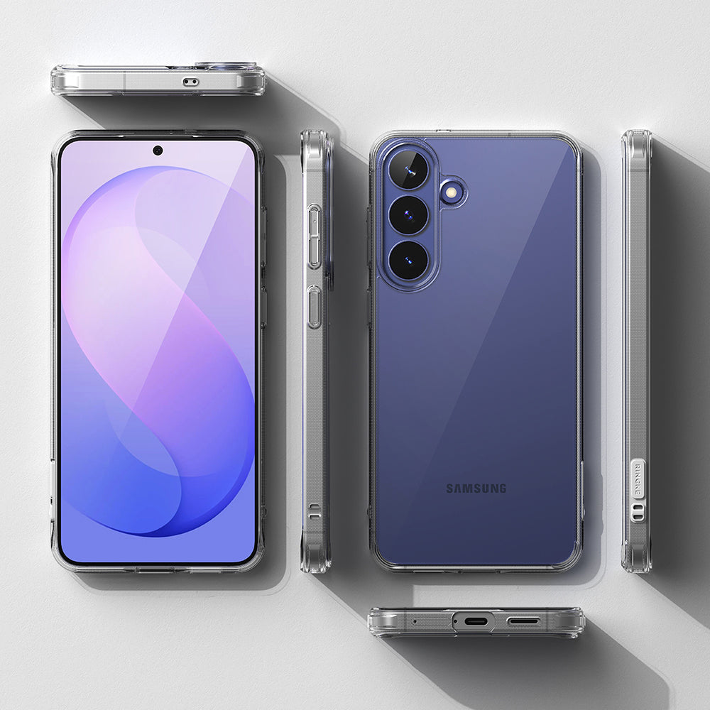 Deksel til Samsung Galaxy S26 FE S741, Ringke, Fusion, Transparent