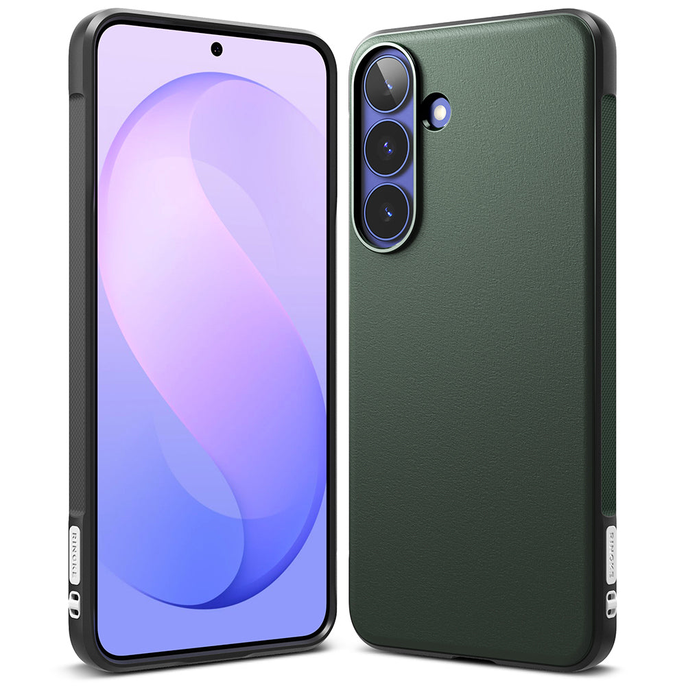 Deksel for Samsung Galaxy S26 FE S741, Ringke, Onyx, Mørkegrønn