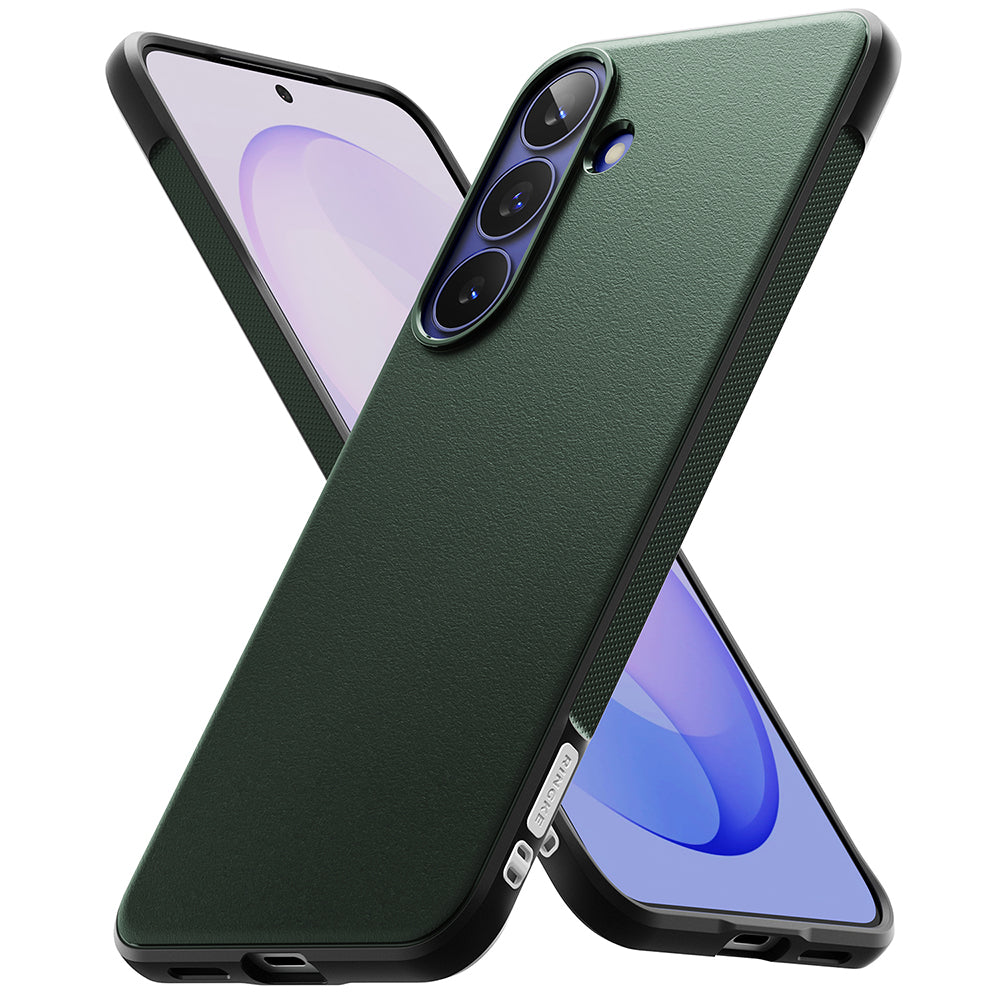 Deksel for Samsung Galaxy S26 FE S741, Ringke, Onyx, Mørkegrønn