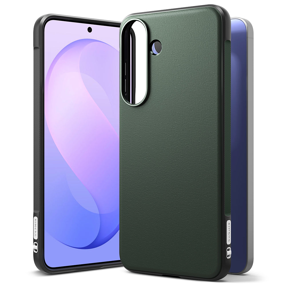 Deksel for Samsung Galaxy S26 FE S741, Ringke, Onyx, Mørkegrønn