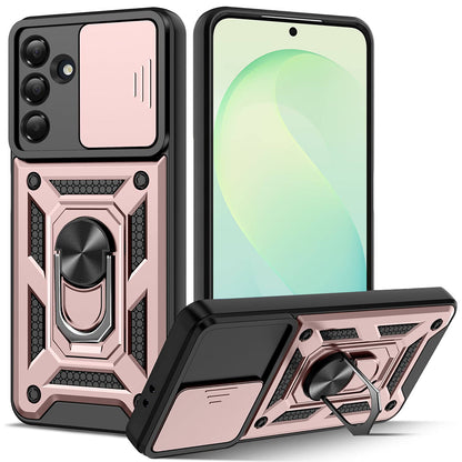Deksel til Samsung Galaxy S26 FE S741 / S25 FE, Techsuit, CamShield, roségull