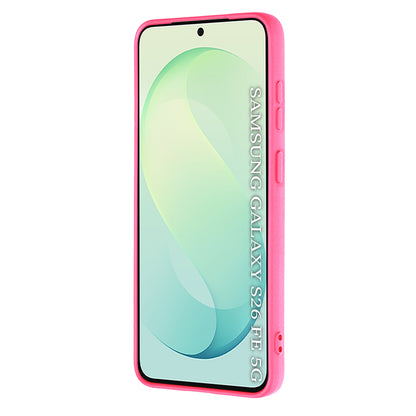 Deksel til Samsung Galaxy S26 FE S741 / S25 FE, Techsuit, SoftFlex, mørk rosa
