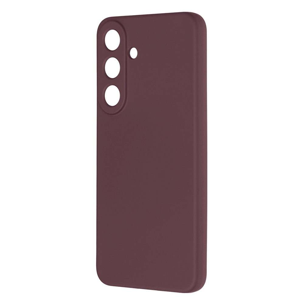 Deksel til Samsung Galaxy S26 FE S741 / S25 FE, Techsuit, SoftFlex, burgunderfarget