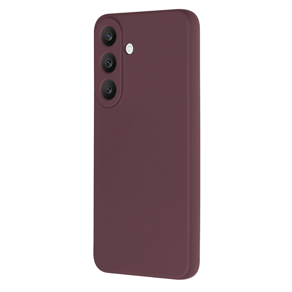 Deksel til Samsung Galaxy S26 FE S741 / S25 FE, Techsuit, SoftFlex, burgunderfarget
