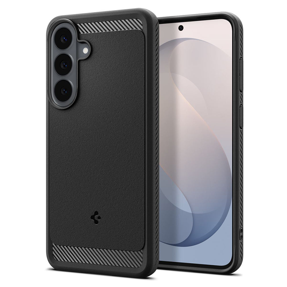 Deksel til Samsung Galaxy S26 FE S741, Spigen, Rugged Armor, Svart ACS11639