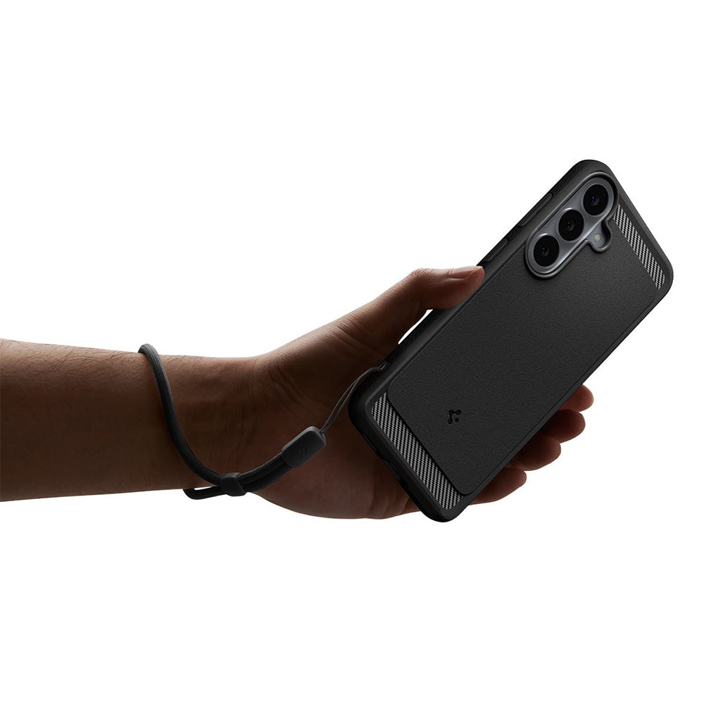 Deksel til Samsung Galaxy S26 FE S741, Spigen, Rugged Armor, Svart ACS11639