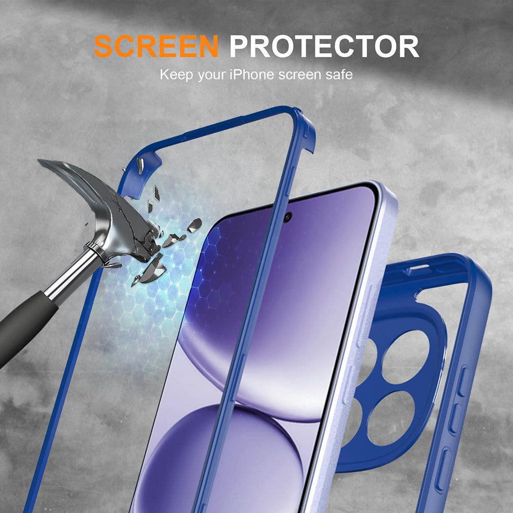 Deksel for Samsung Galaxy S26 FE S741, Techsuit, ColorVerse 360, Blå