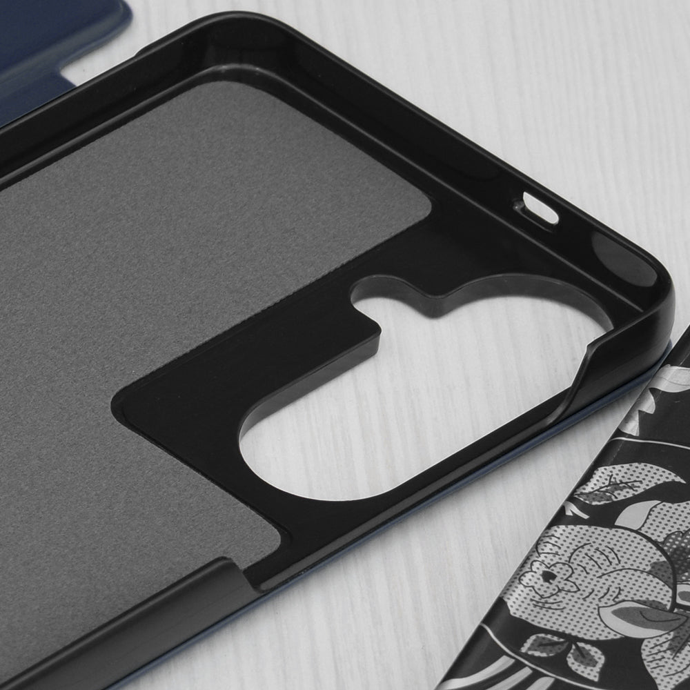 Etui for Samsung Galaxy S26 FE S741, Techsuit, eFold, mørkeblått
