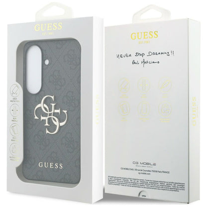 Deksel for Samsung Galaxy S26 Plus S947, Guess, 4G Big Logo, Svart