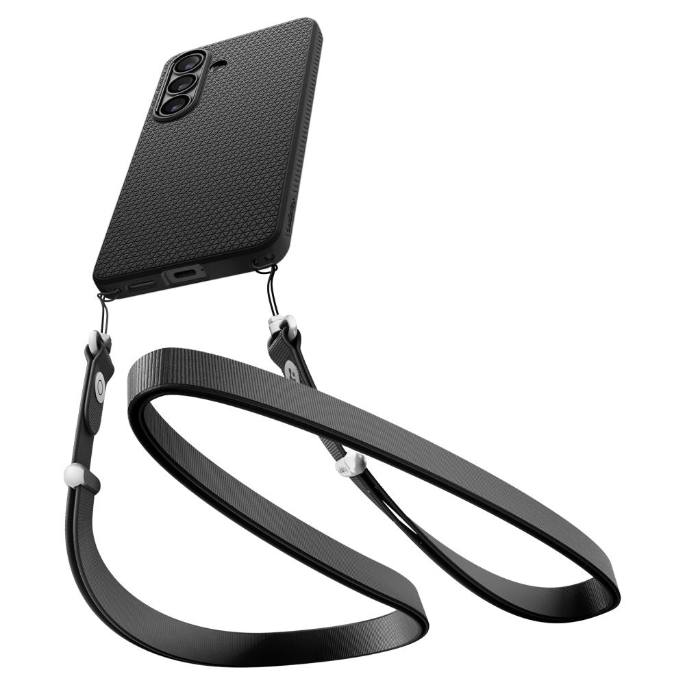 Deksel for Samsung Galaxy S26 Plus S947, Spigen, Liquid Air, Matt Svart ACS10700