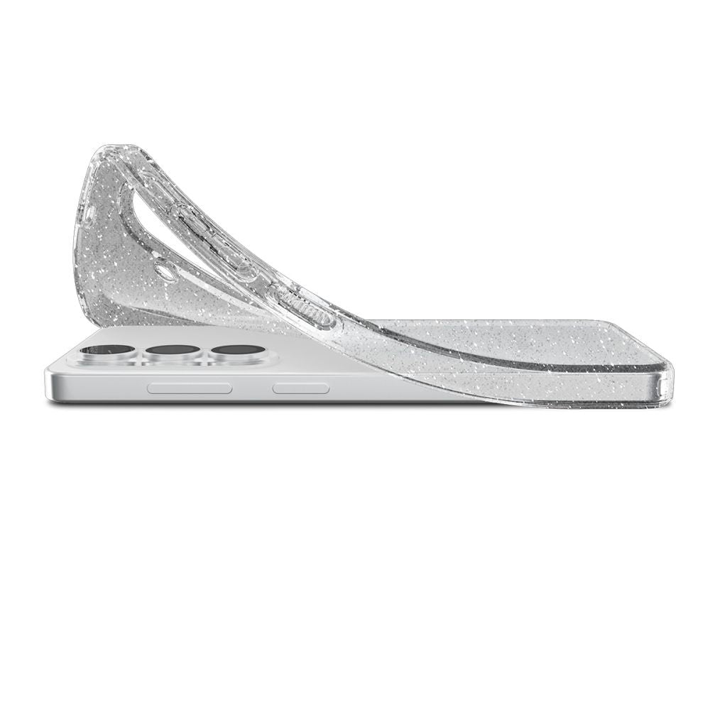 Deksel for Samsung Galaxy S26 Plus S947, Spigen, Liquid Crystal Glitter, Gjennomsiktig ACS10703