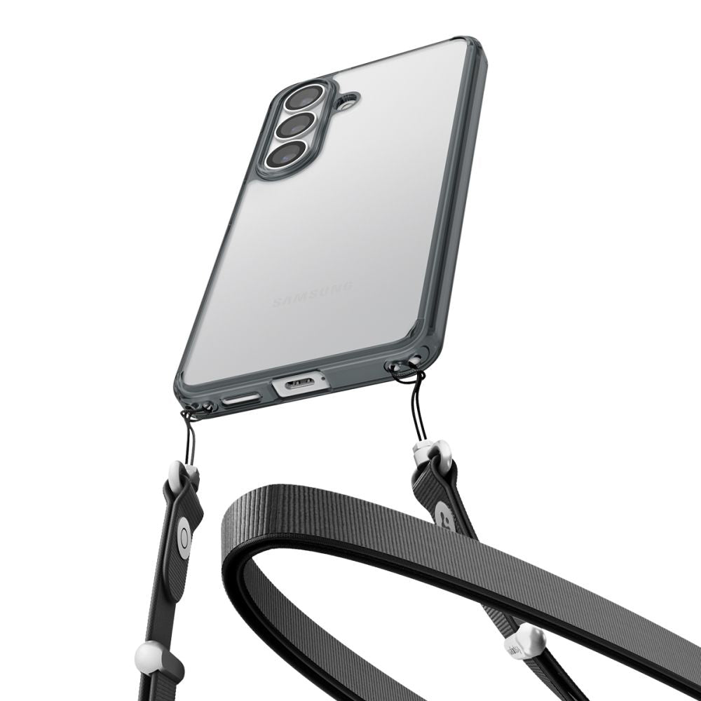 Deksel for Samsung Galaxy S26 Plus S947, Spigen, Ultra Hybrid, Røykfarget ACS10708