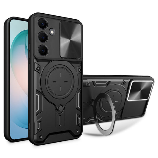 Deksel for Samsung Galaxy S26 Plus, Techsuit, CamGuard Pro, Svart