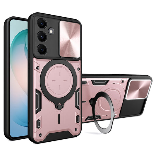 Deksel for Samsung Galaxy S26 Plus, Techsuit, CamGuard Pro, Roségull